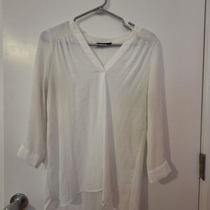 Elegant White Women's Top